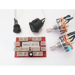 Watch winder circuit board for 4 motors 2 selectors