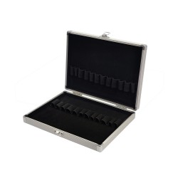 Pen box for 24 Compaq Aluminium